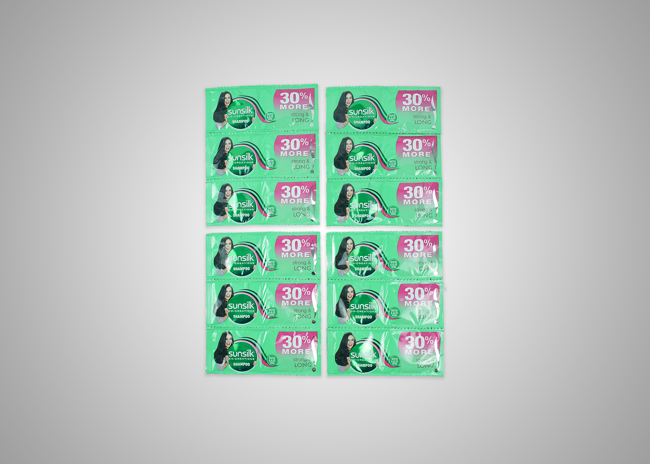 Picture of Sunsilk Shampoo Green Strong and Long 12x24 rp