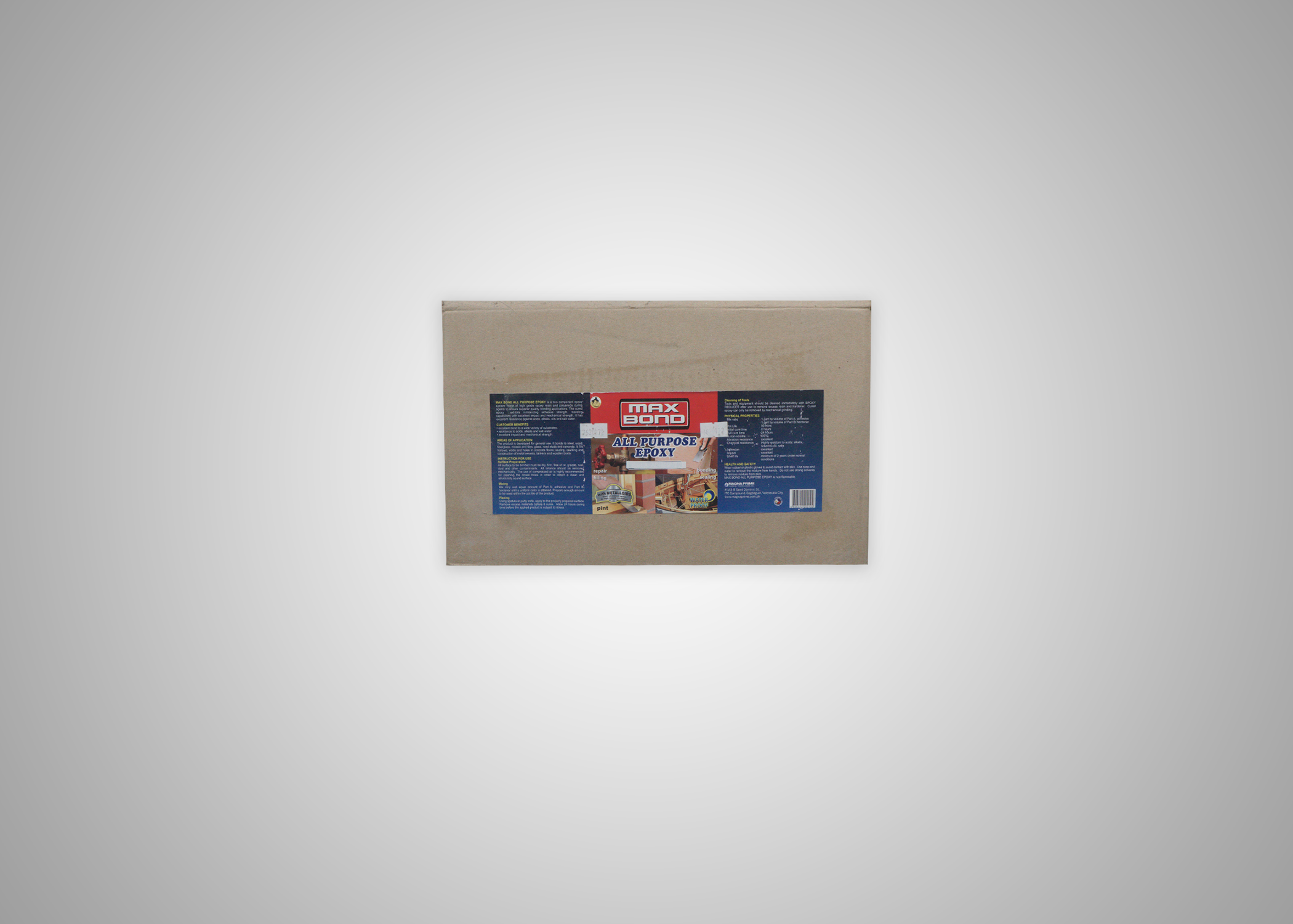 Picture of MAX BOND All Purpose Epoxy Pint x 12sets rp BOX