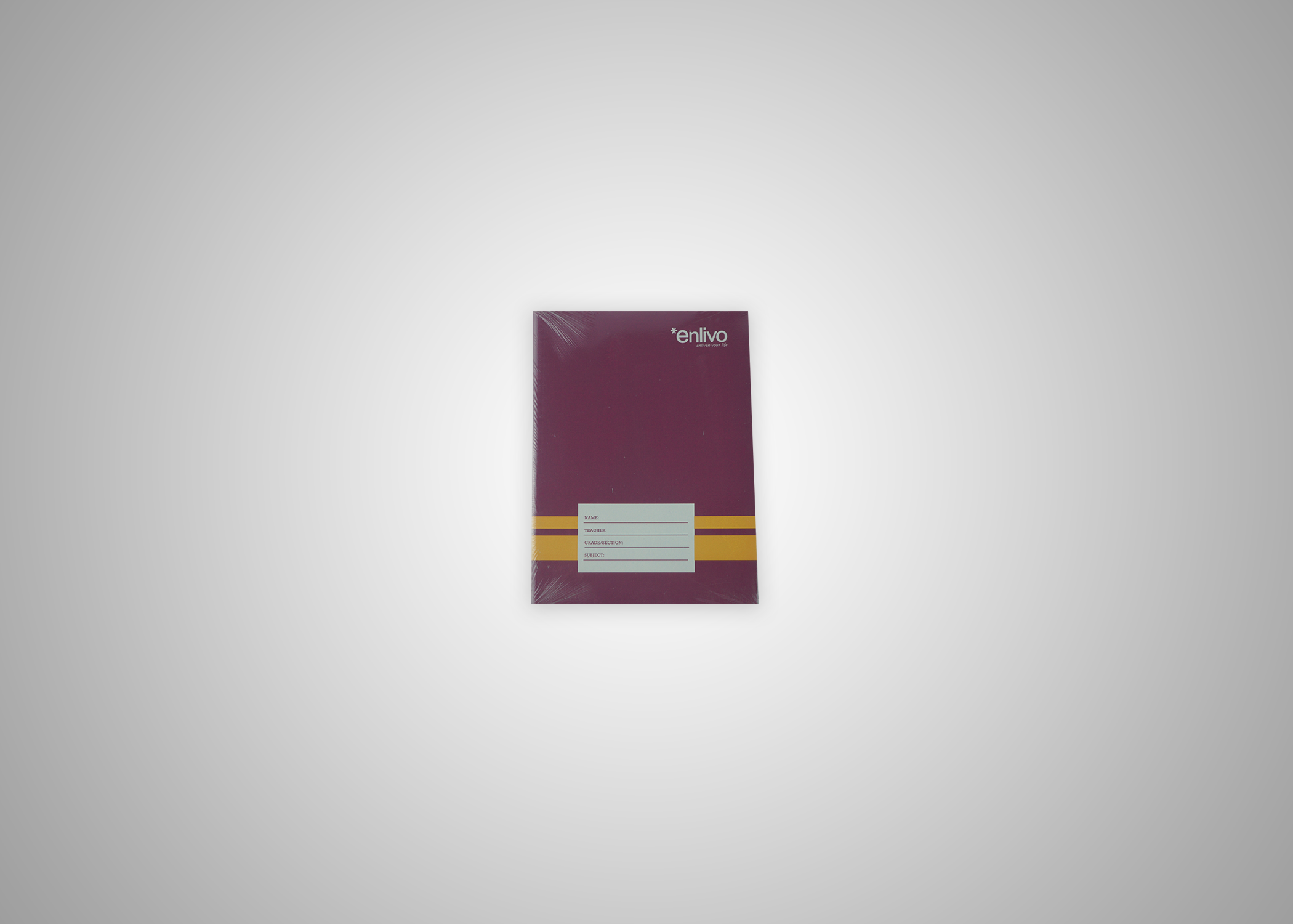 Picture of Enlivo Writing Notebook  Brown80s 120pcspercase