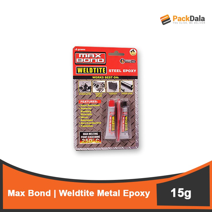 Picture of MAX BOND Weldtite Metal Epoxy 15g x 48pcs rp BOX 
