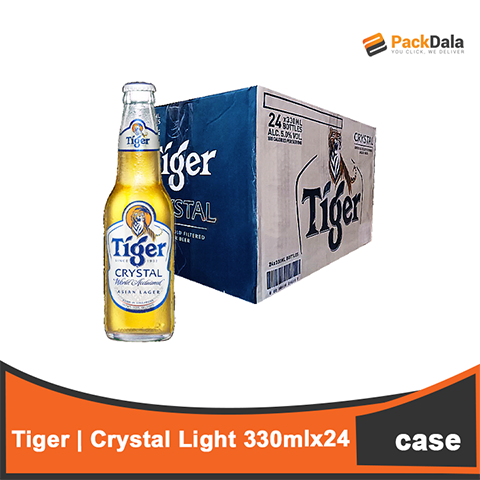 Picture of Tiger Crystal Light 330mlx24 CASE