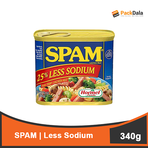 Picture of Spam Less Sodium 340g x 12 PC