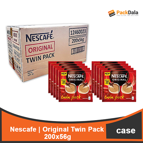 Picture of Nescafe Original Twin Pack 200x56g or52gx10 x20 tie per CASE rp CASE