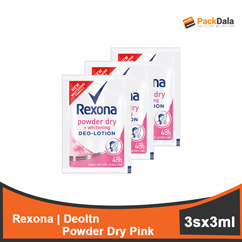 Picture of Rexona Deoltn Powder Dry Pink 3ml 12x30 rp 3s