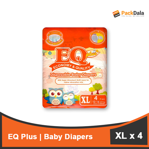 Picture of EQ Plus Baby Diaper XL 4sx30