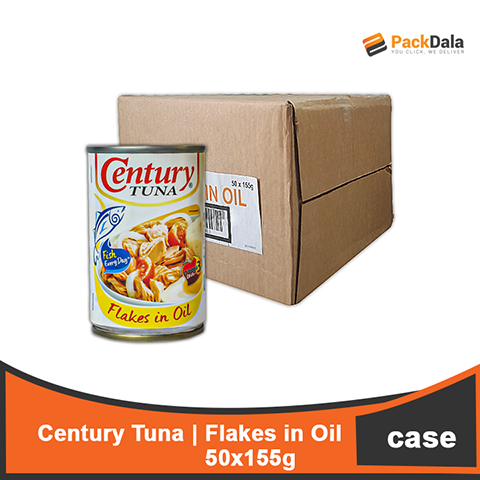 Picture of Century Tuna Flakes n Oil 155gx50 CASE