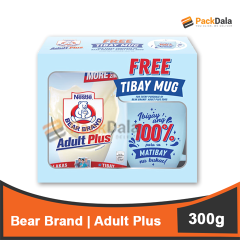 Picture of Bear Brand Adult Plus 20x300g FREE MUG PCS