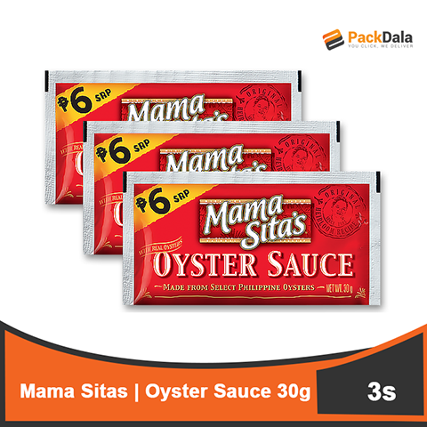 Picture of Mama Sitas Oyster Sauce Sachet 30gx3sx384