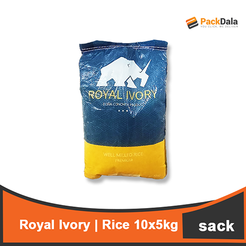 Picture of Royal Ivory Rice 10x5kg  SACK