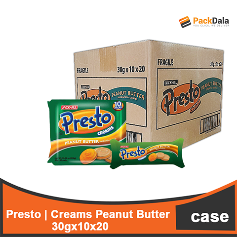 Picture of Presto Creams Peanut Butter 10sx20x30g CASE