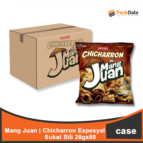 Picture of Mang Juan Chicharon Suka Paombong 26gx80 CASE