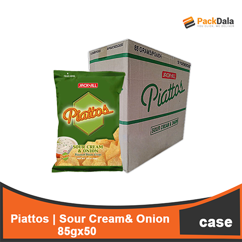 Picture of Piattos Sour Cream & Onion 85gx50 CASE