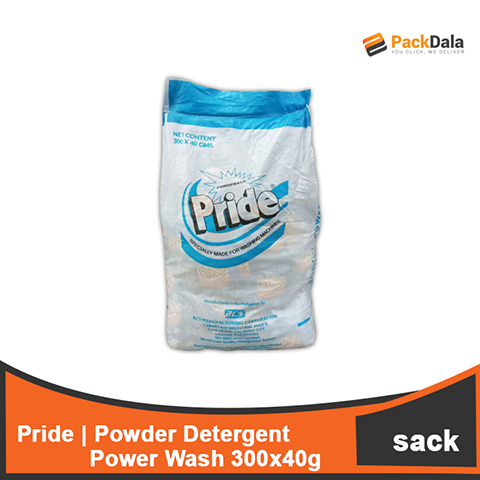 Picture of Pride Powder Power Wash Blue 6pcx50tie per cs nrp CASE