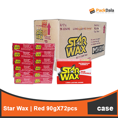 Picture of Starwax Red 90gx72pc per cs nrp CASE