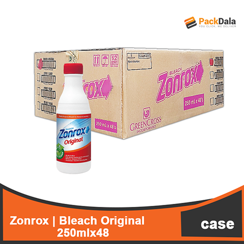 Picture of Zonrox Bleach Orig 250mlx48 CASE