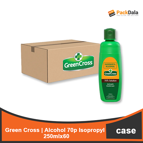 Picture of Green Cross Alc 70p Isopropyl  60x250ml  CASE