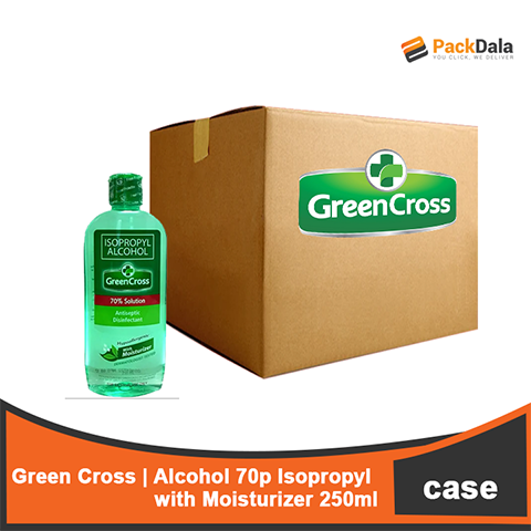 Picture of Green Cross Alc 70p Isopropyl moist 250mlx60  CASE