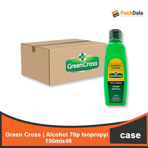 Picture of Green Cross Alc 70p Isopropyl  150mlx48  CASE