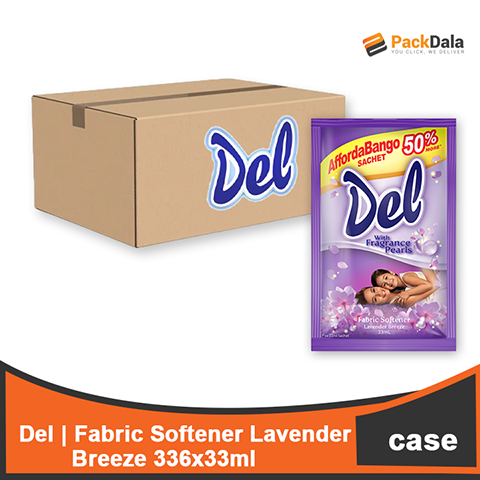 Picture of Del Fabric Softener Lavender Breeze 336x33ml  CASE