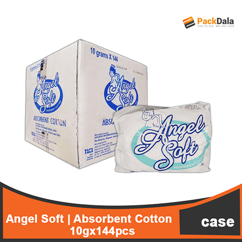 Picture of Angel Soft Absorbent Cotton10g 144pc per cs nrp CASE