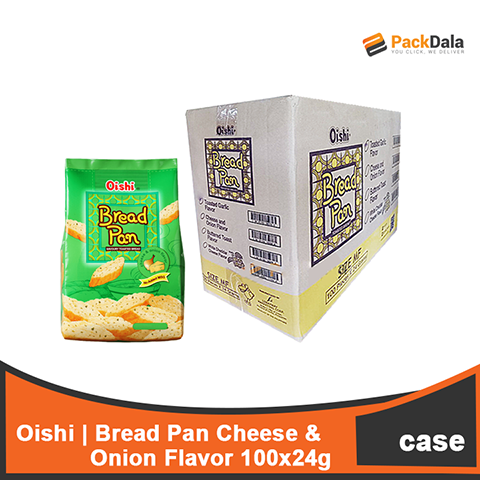 Picture of Oishi Bread Pan Cheese & Onion 100x24g CASE