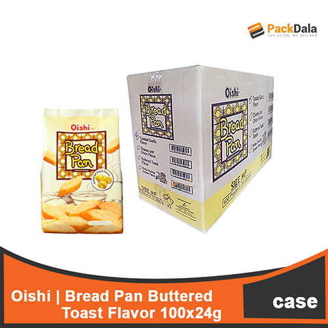 Picture of Oishi Bread Pan Buttered Toast Fl 100x24g CASE