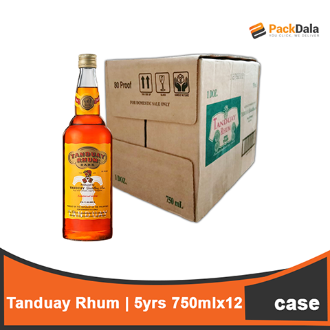 Picture of Tanduay 5yrs 750mlx12 CASE