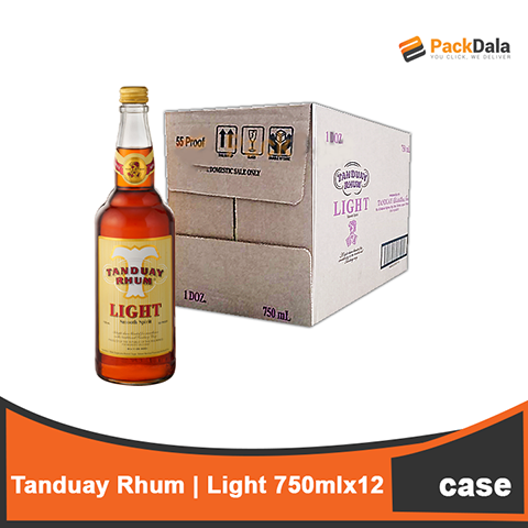 Picture of Tanduay Light 750mlx12 CASE