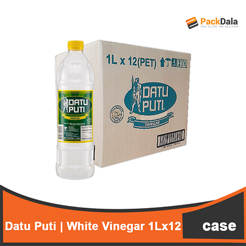 Picture of Datu Puti White Vinegar PET Bottle 1Lx12 rp CASE