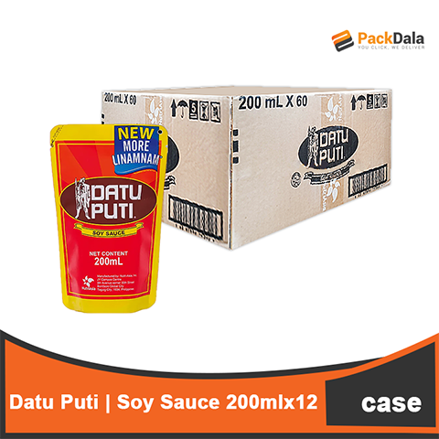 Picture of Datu Puti Soy Sauce 200mlx60 rp CASE