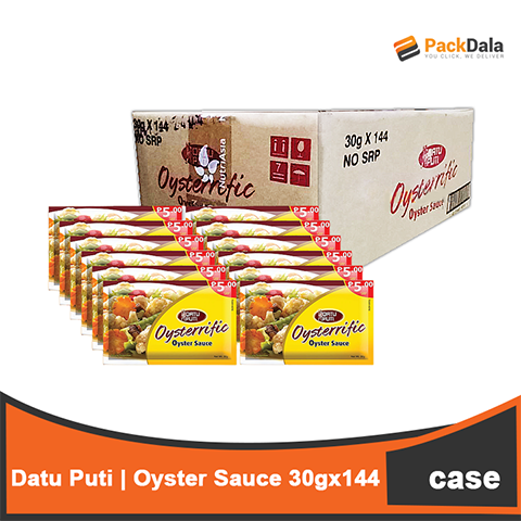 Picture of DatuPuti Oyster Sauce 30gx12pcx12tie per cs rp CASE