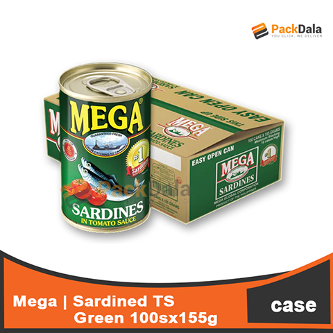 Picture of Mega Sardined TS Green 100x155g  CASE