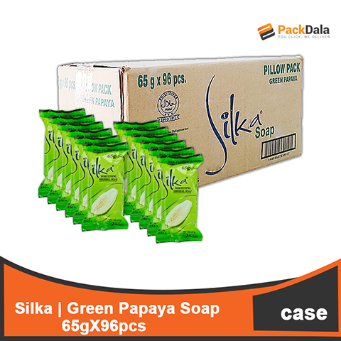 Picture of Silka Papaya Soap Green 12x8 96pc nrp CASE