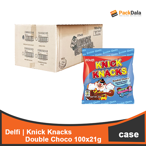 Picture of Knick Knacks Double Choco 100x21g CASES