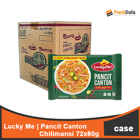 Picture of Lucky Me Pancit Canton Chillimansi 60gx72 rp CASE