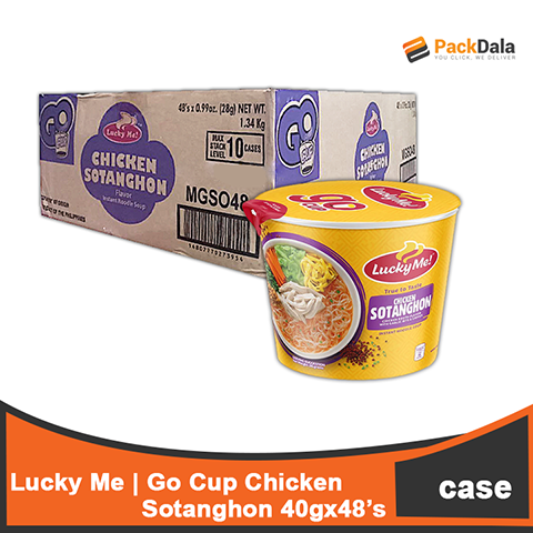 Picture of LM Go Cup Chicken Sotanghon Lite 28gx48 rp CASE