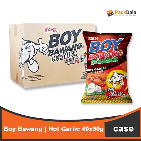 Picture of Boy Bawang Hot Garlic 40x90g
CASE