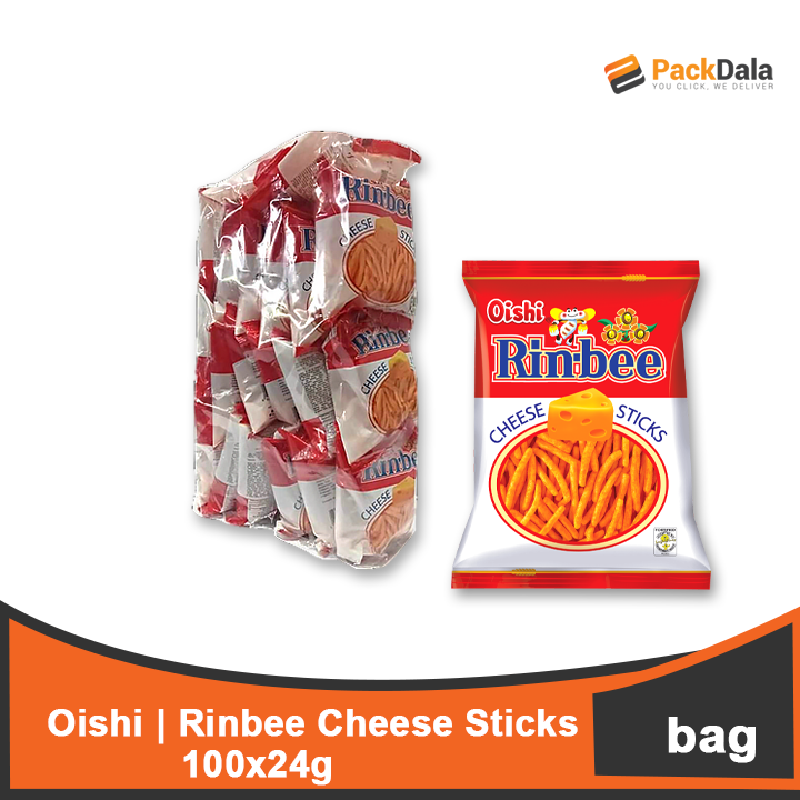 Picture of Oishi Rinbee Cheese Sticks 100x24g BAG