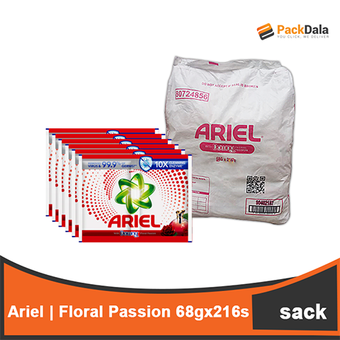 Picture of Ariel Floral Passion 70gx6pcx36per tie SACK