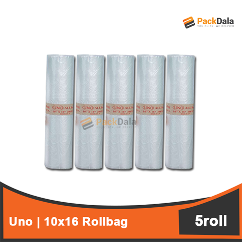 Picture of Uno 10x16 Rollbag 100pcx5rollx20rm per sck nrp REAM