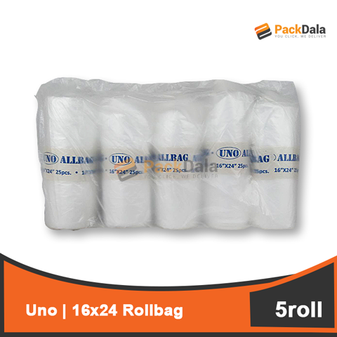 Picture of Uno 16x24 Rollbag 25pcx5rollx30rm per sack nrp REAM