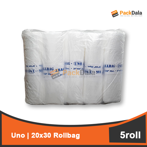 Picture of Uno 20x30 Rollbag 20Pcx5rollx30rm per sck nrp REAM