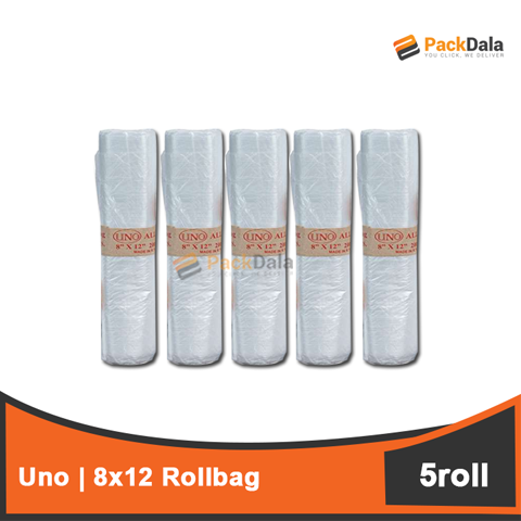 Picture of Uno 8x12 Rollbag Super 120pcx5rollx20rm per sack nrp REAM