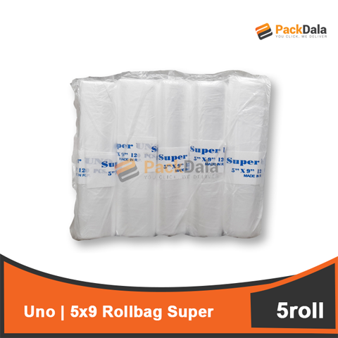 Picture of Uno 5x9 Rollbag Super 120pcsx5rollx120rm per bdl nrp REAM