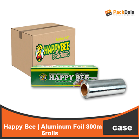 Picture of HappyBee Aluminum Foil Jumbo 300m 6rollprcs nrp CASE