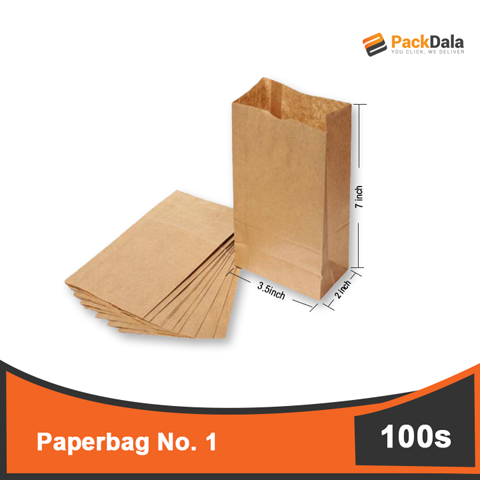 Picture of PaperBag no1 100pcx80rmperbdl nrp REAM