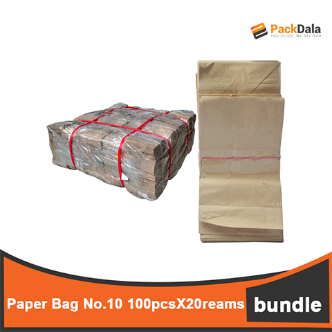 Picture of PaperBag no10 100pcx20rmperbdl nrp BDL