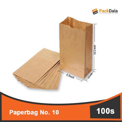 Picture of PaperBag no10 100pcx20rmperbdl nrp REAM