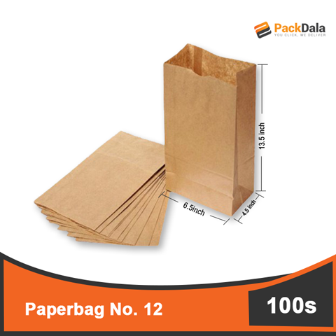 Picture of PaperBag no12 100pcx20rmperbdl nrp REAM