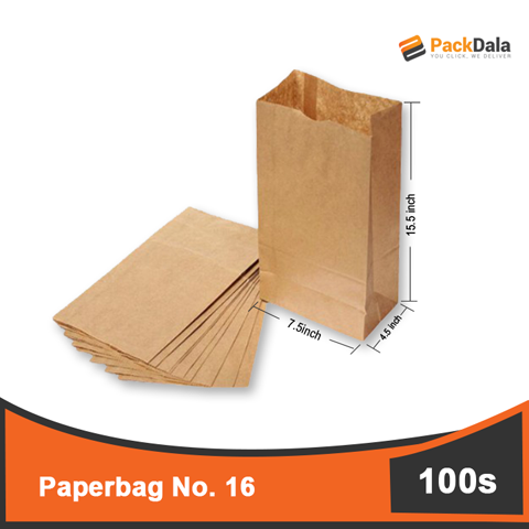 Picture of PaperBag no16 100pcx10rmperbdl nrp REAM